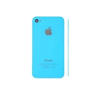 Housings / charging docks sockets Apple Iphone 4G battery cover High copy, blue