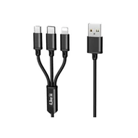 Ilike Charging Cable 3 in 1 Cci02 - Black