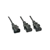Lindy Cable Power C14 To 2 X C13/1M 30363