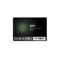 Silicon power S56 480 Gb, Ssd form factor 2.5Quot, interface Sata, Write speed 530 Mb/S, Read 560 Mb/S
