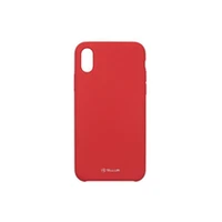 Tellur Cover Liquide Silicone for iPhone Xs red