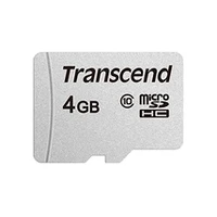 Transcend Memory Micro Sdhc 4Gb/Class10 Ts4Gusd300S