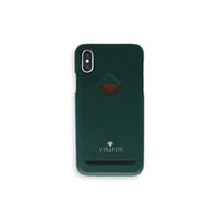 Vixfox Card Slot Back Shell for Iphone Xsmax forest green
