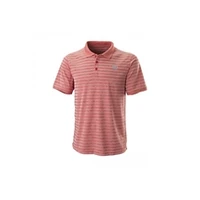 Wilson men apparel M Stripe Polo red / White