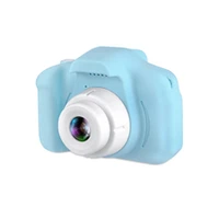 Cp X2 Bērnu Hd 1080P digitālā foto un video kamera ar Microsd kartes ievieti 2AposApos Lcd krāsu ekrāns Zila