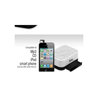 Divoom iFit-1 Stereo speakers Apple iPhone 3/4/5 iPad 2/3/4/Mini On Go Samsung Galaxy S2/S3/Note/Note2 all smart phones stereo white