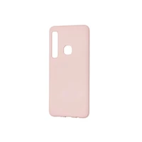 Evelatus Galaxy A9 2018 Nano Silicone Case Soft Touch Tpu Samsung Pink Sand