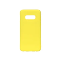 Evelatus Galaxy S10E Nano Silicone Case Soft Touch Tpu Samsung Yellow
