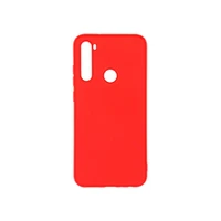 Evelatus Redmi Note 8 / 2021 Nano Silicone Case Soft Touch Tpu Xiaomi Red