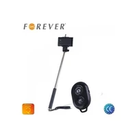 Forever Mp-200 Bluetooth Selfie Stick 95Cm - Universāla stiprinājuma statīvs ar atseviscaronķu Pulti