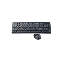 Gembird Keyboard Mouse Wrl Eng/Desktop Bk Kbs-Wch-03