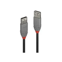Lindy Cable Usb2 Type A 0.5M/Anthra 36701