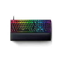 Razer Huntsman V2 Optical Gaming Keyboard keyboard, Rgb Led light, Us, Wired, Black, Clicky Purple Switch, Numeric keypad