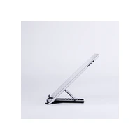 Samsung Galaxy Tab/Tab2 iPad 2/3/4 Tablet Portable Foldable Adjustable 6-Angle Stand Holder Black galda turētājs