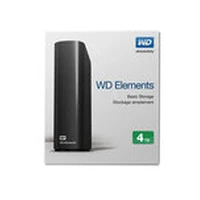 Wd Elements 4Tb Hdd Usb3.0 3,5Inch Rtl extern Rohs compliant black Wdbwlg0040Hbk-Eesn