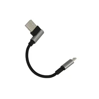 4Smarts Basic Micro Usb data / charging cable 0.1M grey/black