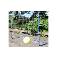 Acito florbols Vārti futbola ar tīklu, zili,180x120x60cm