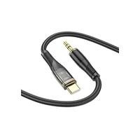 Adapters and other accessories Hoco cable Aux Audio Jack 3,5Mm to Lightninng 8-Pin Upa25 1M black