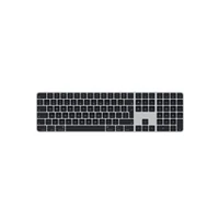 Apple Magic Keyboard with Touch Id Mmmr3Z/A Standard, Wireless, En, Numeric keypad, Black, Bluetooth
