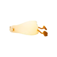 Elight Ld1 GuļoScaronA pīle Mīkta silikona Bērnu Krāsaina Nakts Led lampa ar akumulātoru / Usb-C Balta