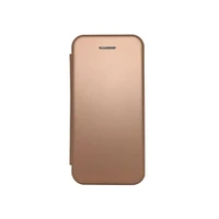Evelatus Galaxy A6 Plus 2018 Book Case Samsung Rose Gold