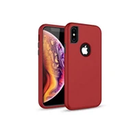 Ilike Samsung Galaxy A50 Defender Solid 3In1 case Red
