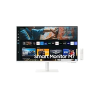 Lcd Monitor Samsung S32Cm703Uu 32Quot Tv Monitor/Smart/4K Panel Va 3840X2160 169 60Hz Matte 4 ms Speakers Swivel Height adjustable Tilt Colour White Ls32Cm703Uuxdu
