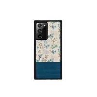 ManAmpWood case for Galaxy Note 20 Ultra blue flower black