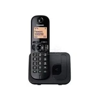 Panasonic Cordless Kx-Tgc210Fxb Black, Built-In display, Speakerphone, Caller Id, Phonebook capacity 50 entries