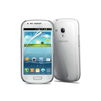 Samsung Galaxy S3 Siii Mini i8190 Clear Crystal Thin Hard Back Case Cover maks vāciņš