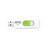 Adata Memory Drive Flash Usb3.1 64Gb/White Auv320-64G-Rwhgn