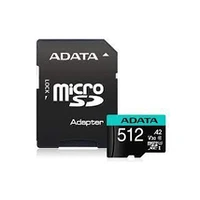 Adata Memory Micro Sdxc 512Gb W/Ad./Ausdx512Gui3V30Sa2-Ra1