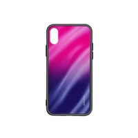 Evelatus P Smart 2019 Water Ripple Full Color Electroplating Tempered Glass Huawei Gradient Pink-Purple