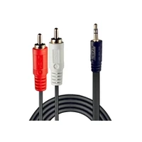 Lindy Cable Audio 2Xrca/3.5Mm M/M 2M/35681