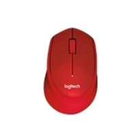Logitech Mouse Usb Optical Wrl M330/Silent Red 910-004911