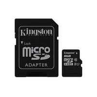 Micro Sd 8Gb Class 10 Adapter Kingston atmiņu karte