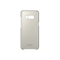 Qg955Cfe Clear Cover for Galalxy S8 G955 Samsung Gold