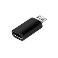 Adapters and other accessories Charger Adapte/ Micro Usb - Type-C black