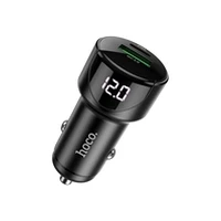 Car chargers Hoco Z42 quick car charger Usb Qc3.0  Pd20W Black