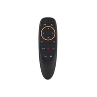 Cp G10S Universāla Smart Tv Air Mouse - Bezvadu / Ir Pults Balss Asistents Amp Giroskops Melna