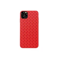 Devia Woven Pattern Design Soft Case iPhone 11 Pro Max red