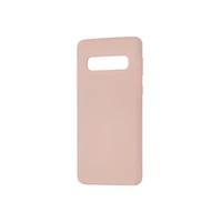 Evelatus Galaxy S10E Nano Silicone Case Soft Touch Tpu Samsung Pink Sand