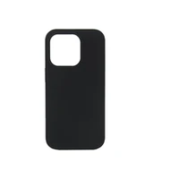 Evelatus iPhone 14 Pro Max 6.7 Premium Soft Touch Silicone Case Apple Black
