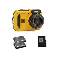 Kodak Wpz2 Yellow  2 16Gb Sd Card 2Nd Battery
