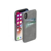 Krusell Sunne 2 Card Cover Apple iPhone Xs Max vintage grey