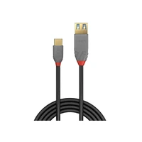 Lindy Cable Usb3.2 C-A 0.15M/Anthra 36895