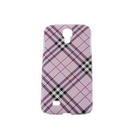 Samsung i9500/i9505 Galaxy S4 Iv Burberry Style Fashion Purple Back Case Cover maks 