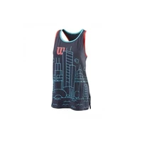 Wilson women apparel W Chi Cotton Tank Outer Space