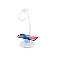 Wireless chargers Grundig Led desk lamp 31 12-12-32Cm include wireless charger 10W and built-in Bluetooth speaker