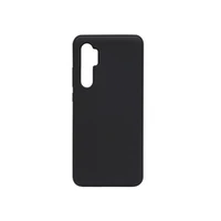 Aizmugurējais vāciņscaron Evelatus Xiaomi Mi Note 10 Lite Nano Silicone Case Soft Touch Tpu Black